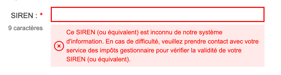 Création espace pro impots erreur.png