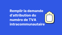 Remplir la demande d'attribution du numéro de TVA intracommunautaire (le tuto)