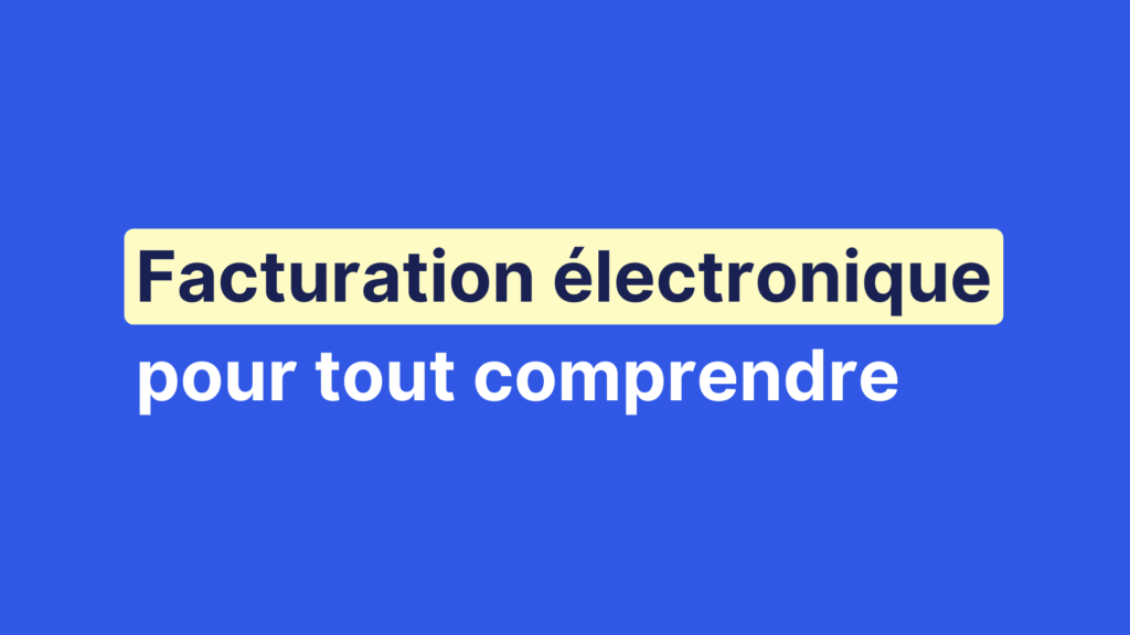 Réforme facturation électronique micro-entreprise