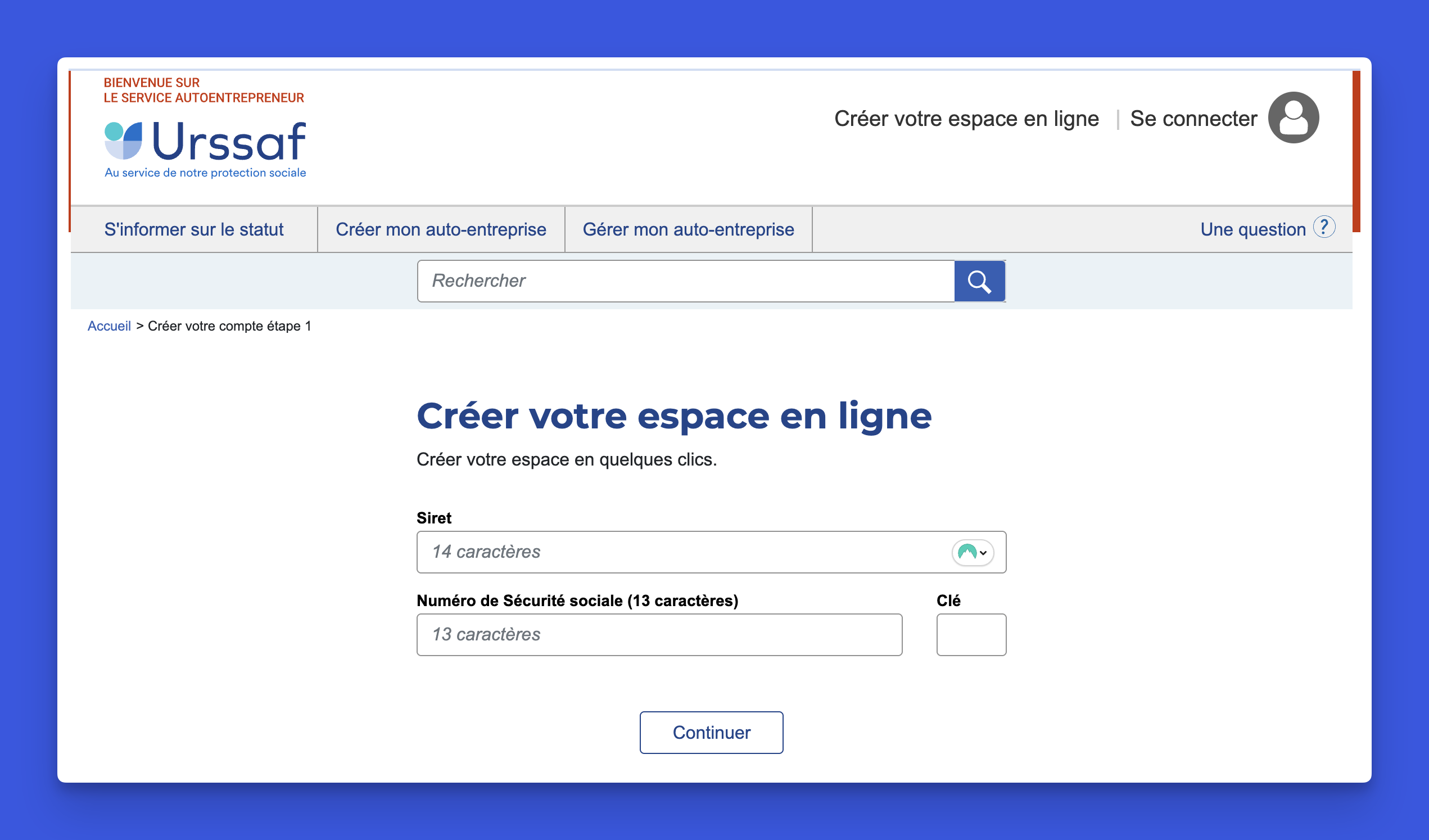 Tuto inscription URSSAF SIRET ET sécurite sociale illustrationla-micro-by-flo
