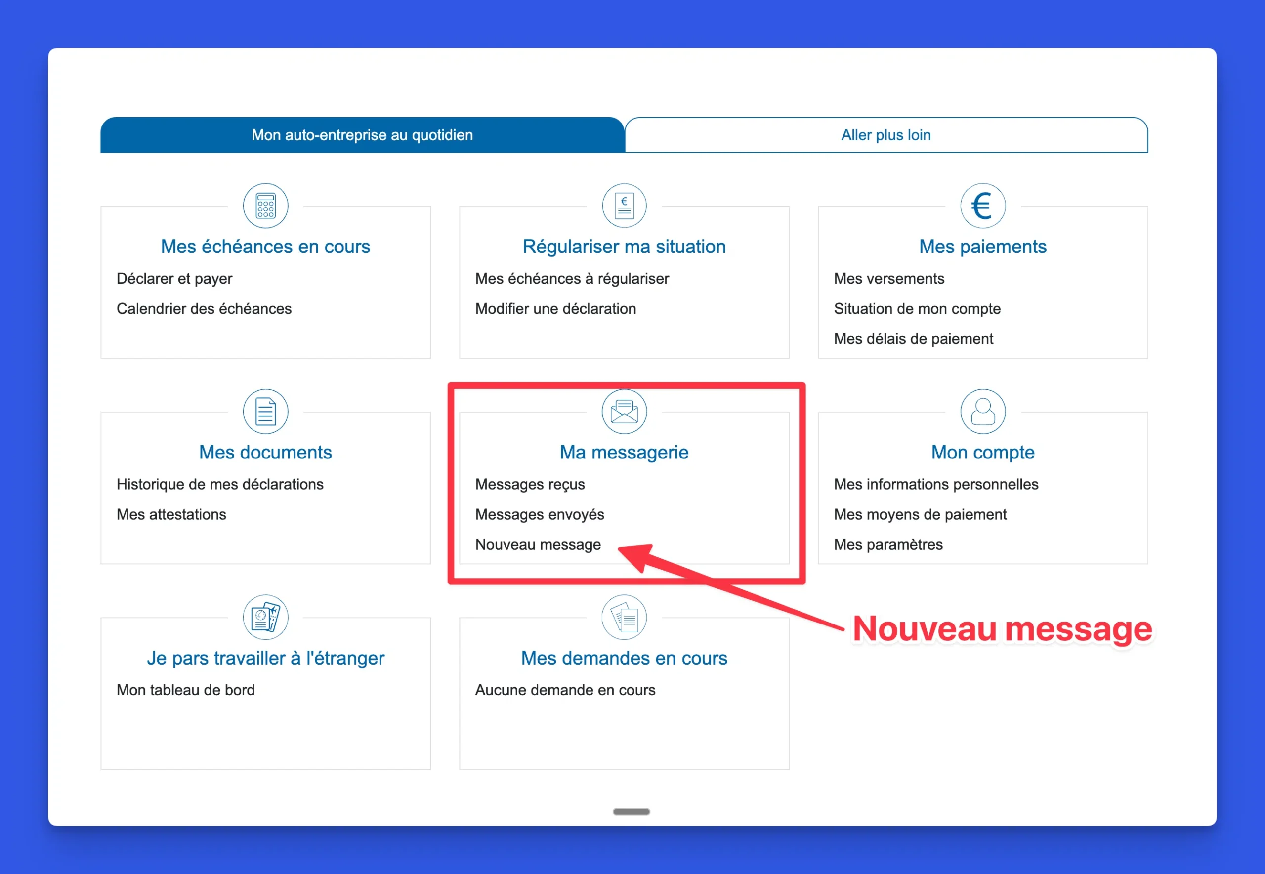 TUTO : Passer de la déclaration de CA trimestrielle à mensuelle Tableau de bord de l