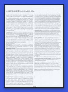 Conditions générales de vente