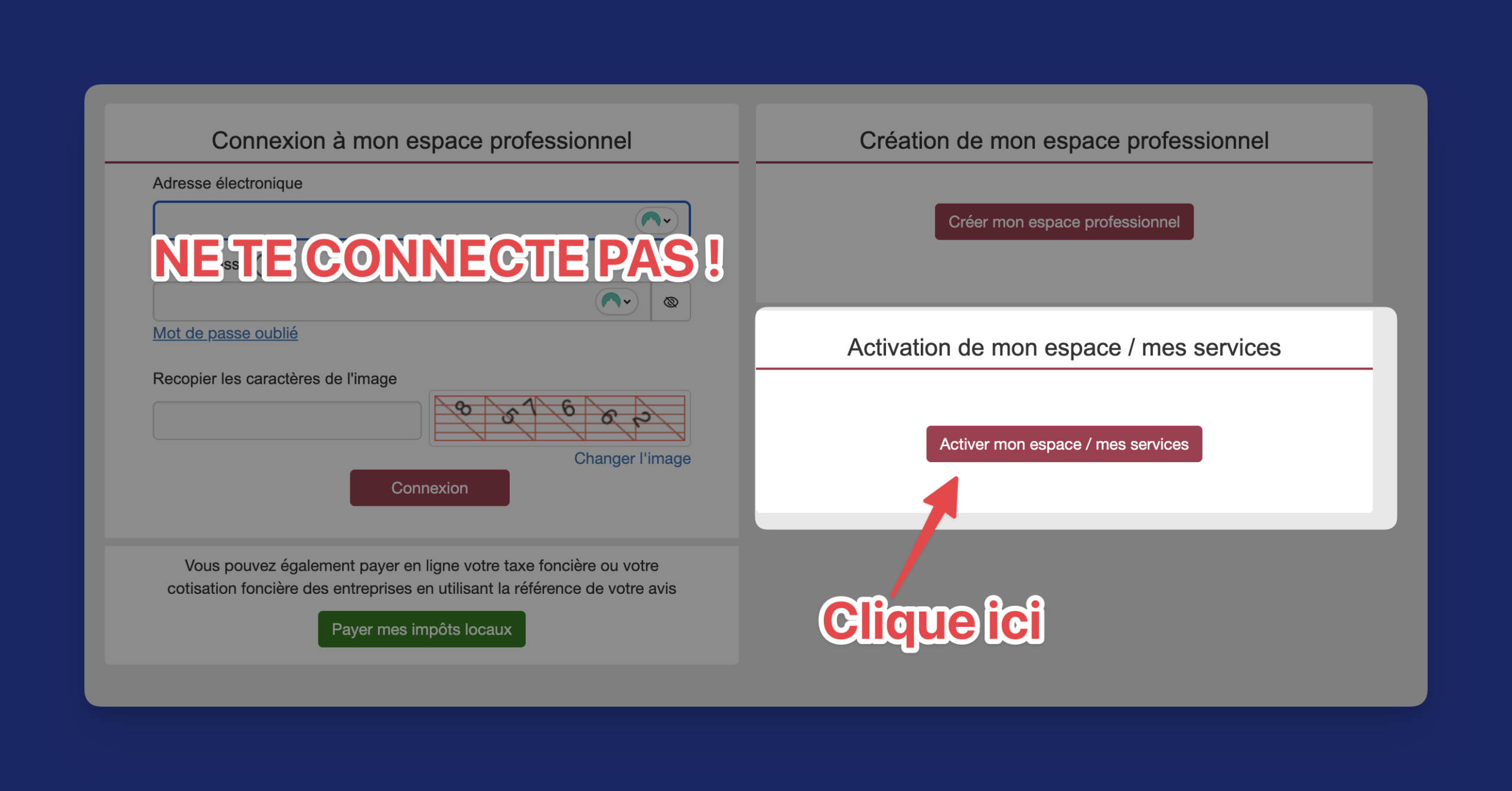tuto-espace-pro-impots-etape-4-acces-services